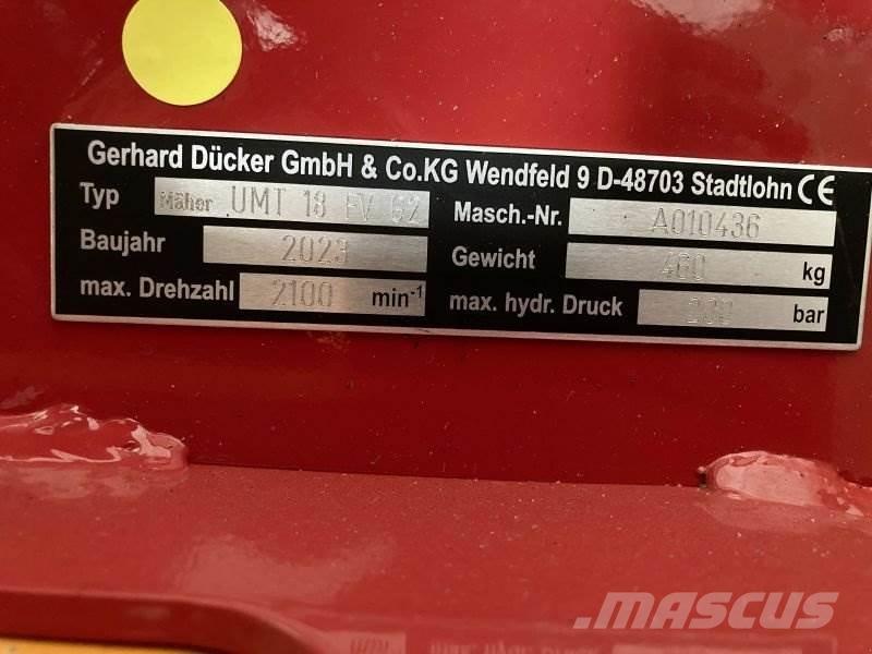 Dücker UMT 18 Handgeführte Rasenmäher