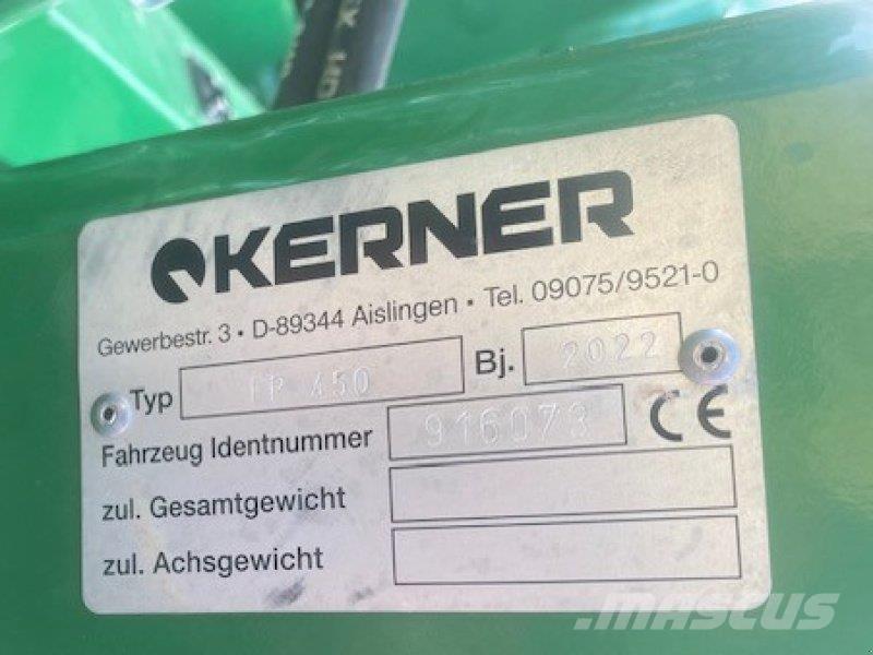 Kerner FP 450 Walzen