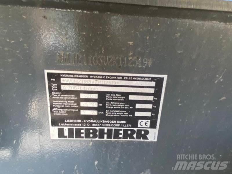 Liebherr A 916 Mobilbagger