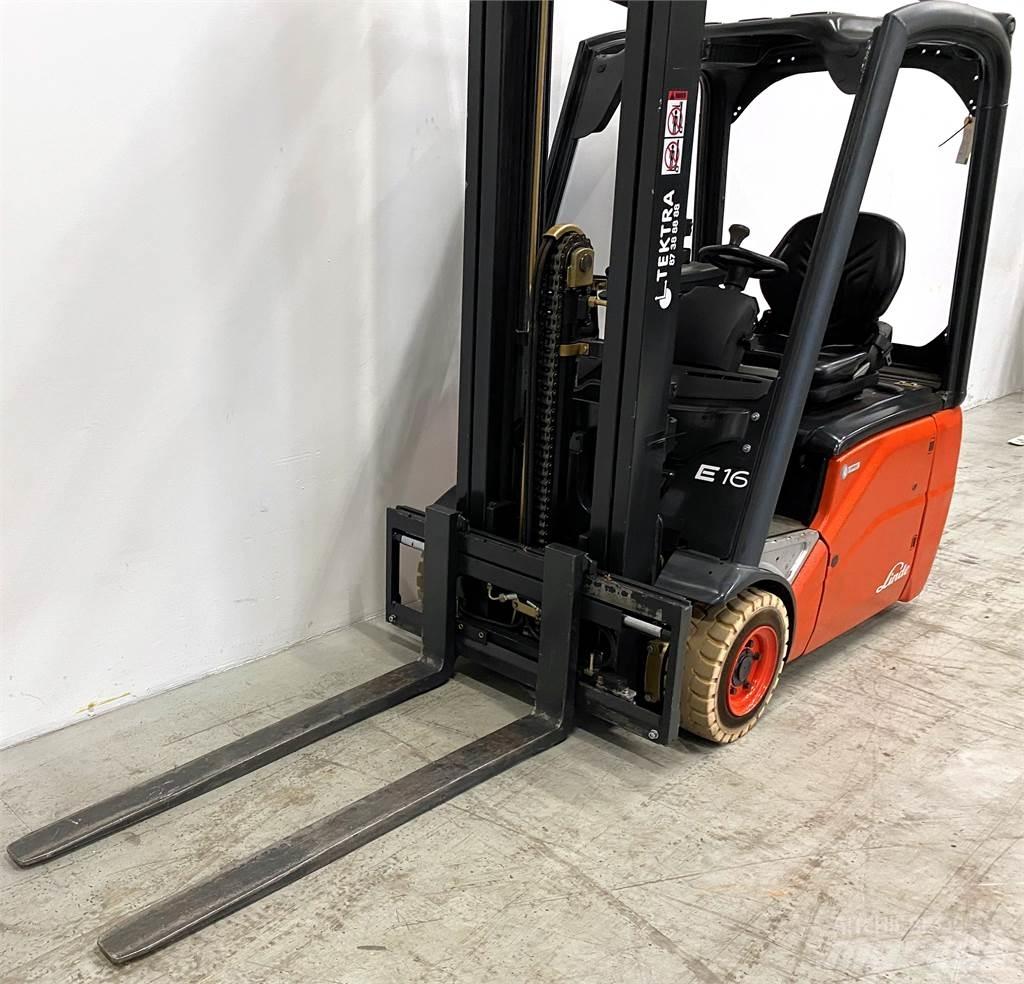 Linde E 16 C-01 Elektro Stapler