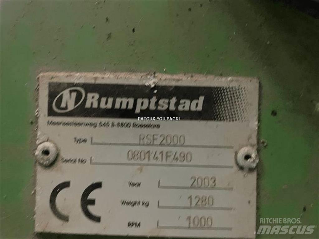 Rumpstad RSF2000 Motoreggen / Rototiller