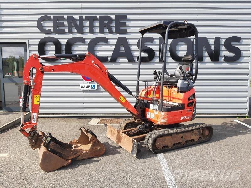 Kubota U17-3A Minibagger < 7t