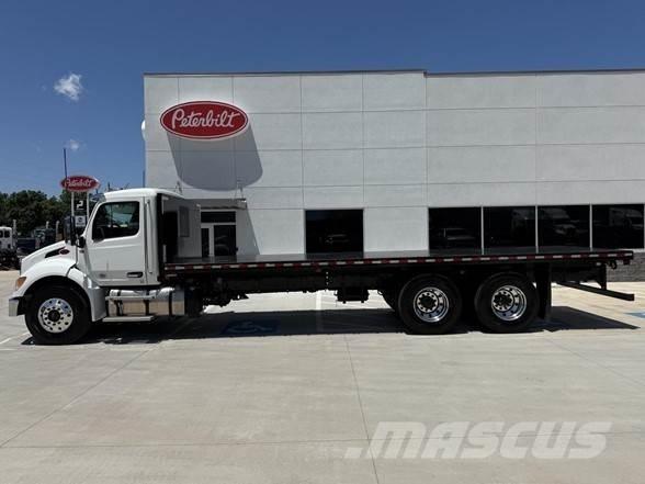 Peterbilt 548 Pritschenwagen/Pritschenwagen mit Seitenklappe