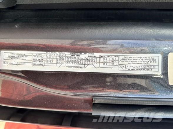 Peterbilt 567 Sattelzugmaschinen