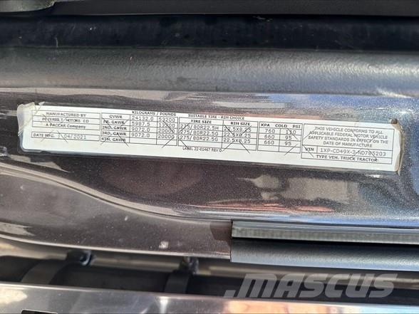 Peterbilt 567 Sattelzugmaschinen