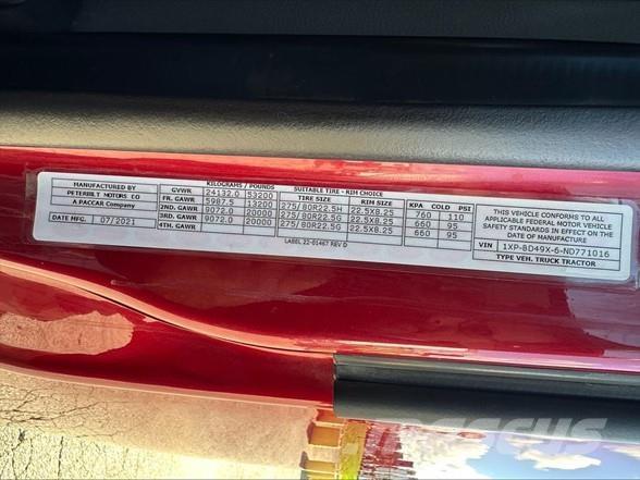 Peterbilt 579 Sattelzugmaschinen