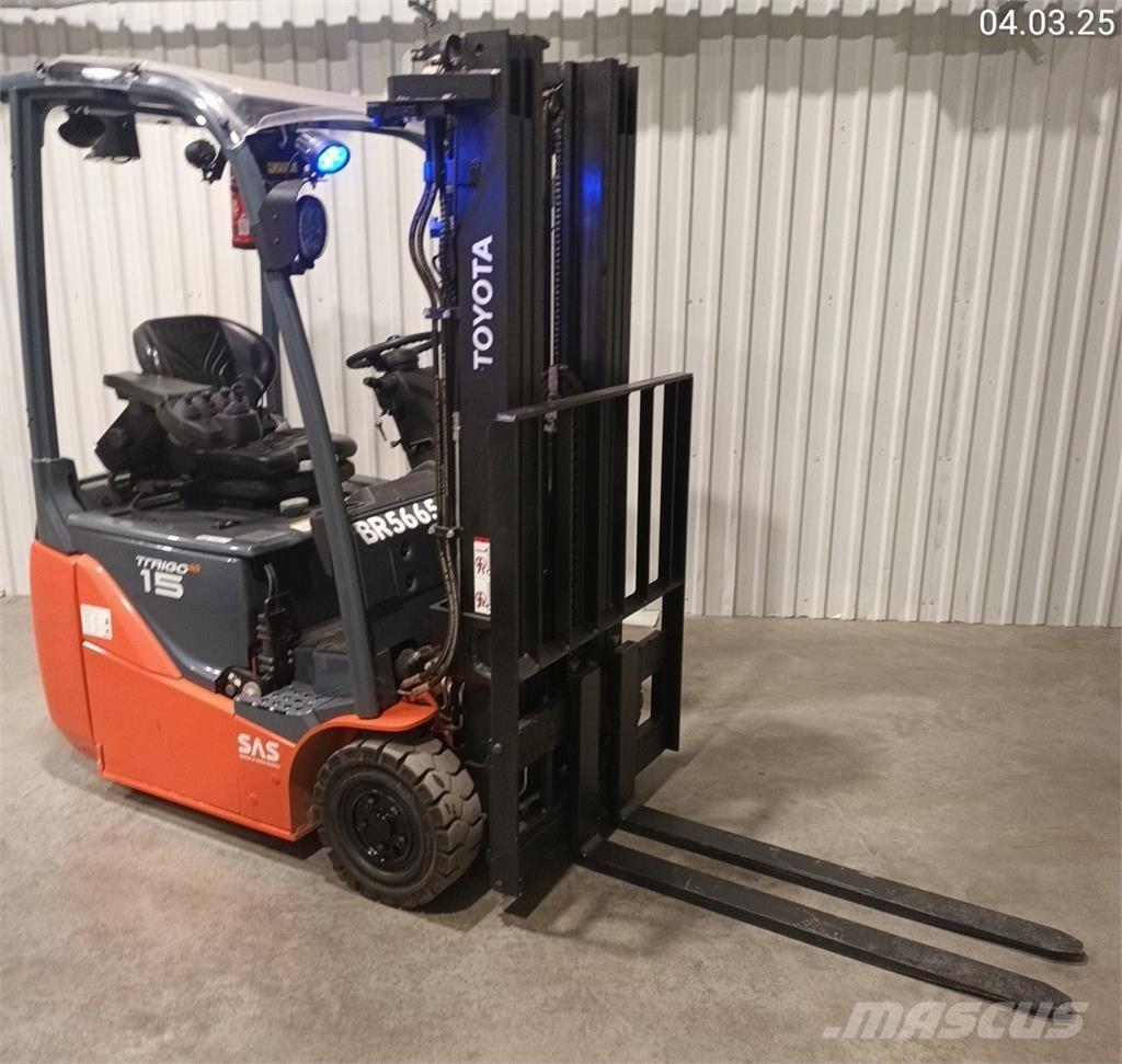 Toyota 8FBE15T Elektro Stapler