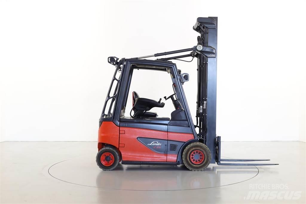Linde E25-01 387 Elektro Stapler