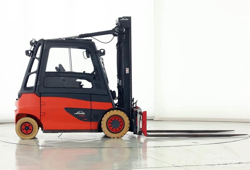 Linde E50HL-01 Elektro Stapler