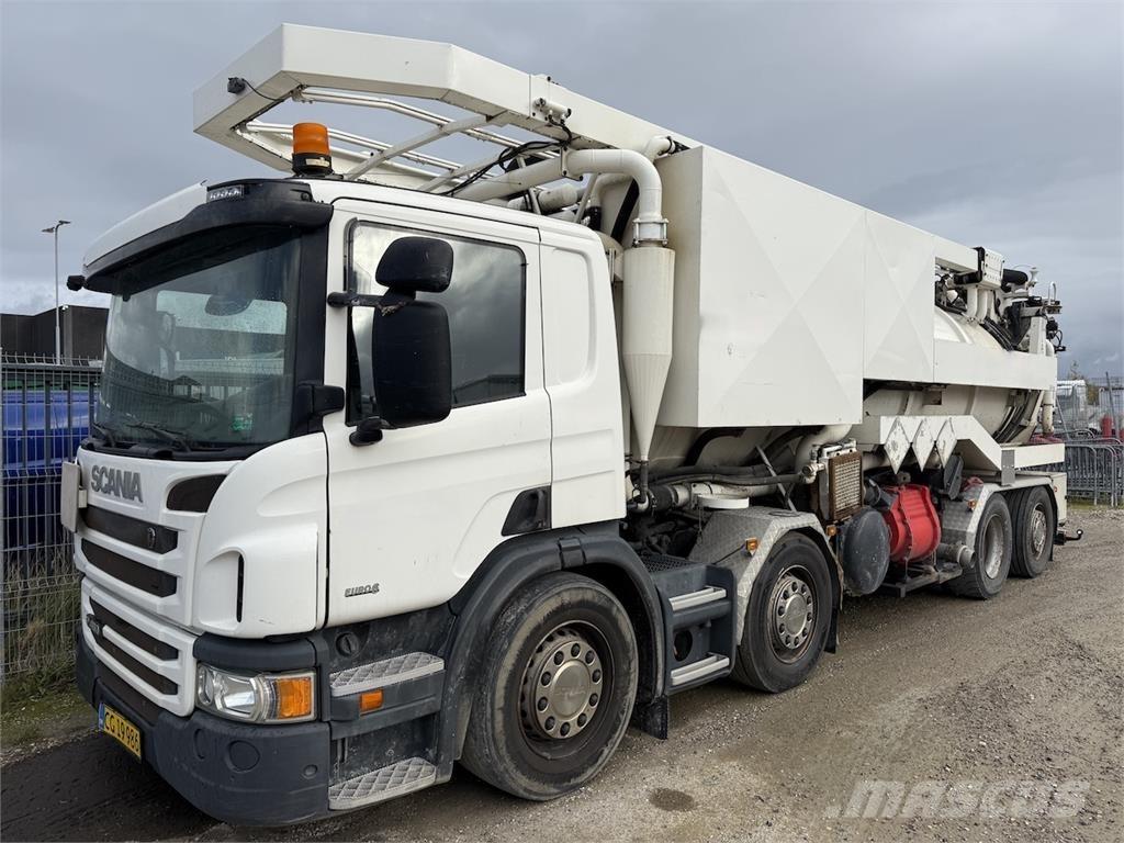 Scania P450 Euro6 Saug- und Druckwagen