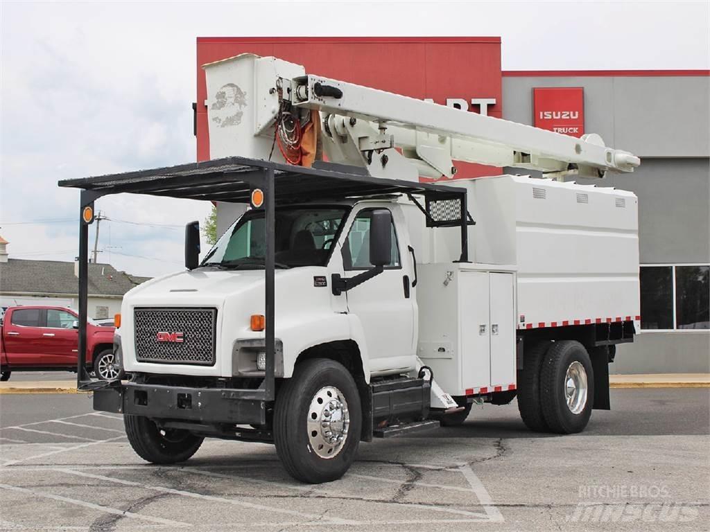 GMC 7500 Holztransportanhänger