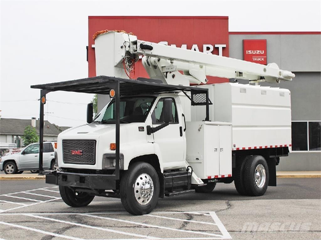 GMC 7500 Holztransportanhänger