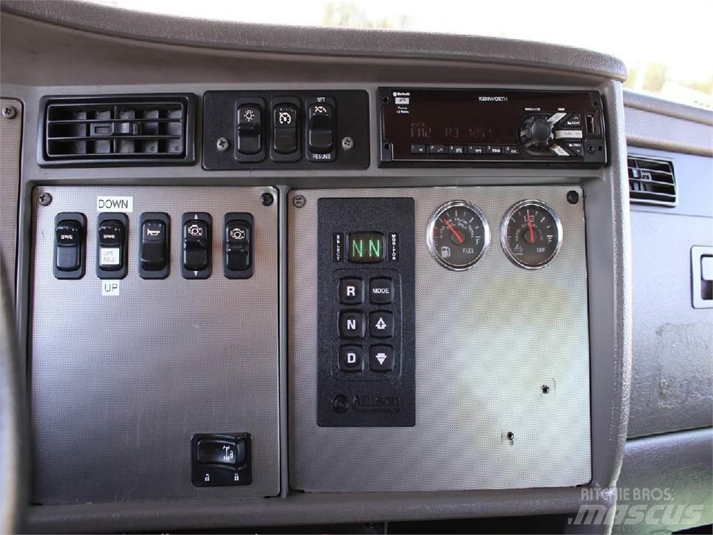 Kenworth T370 Pritschenwagen/Pritschenwagen mit Seitenklappe