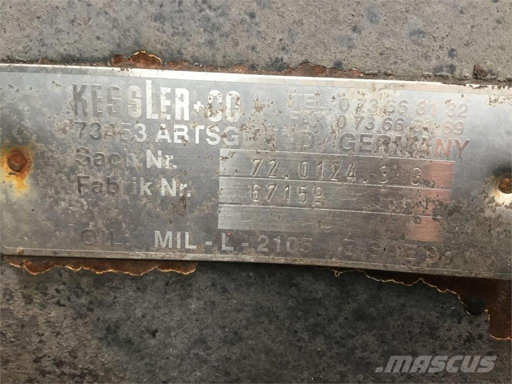 Faun ATF 60-4 axle 3 LKW-Achsen