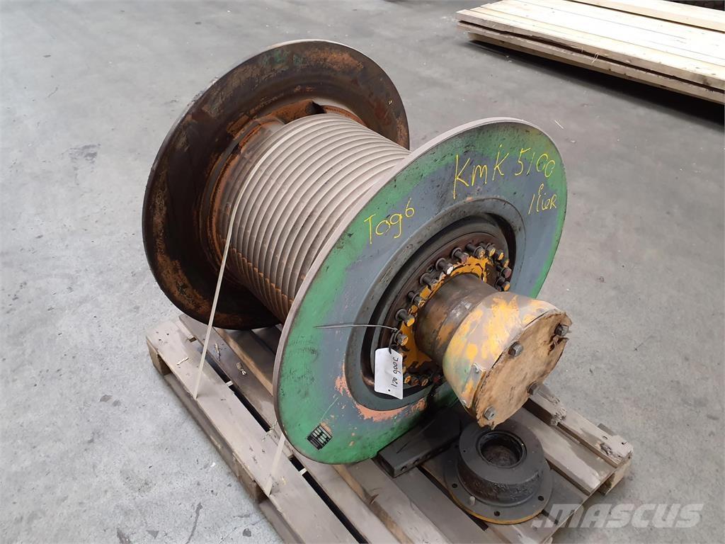 Krupp KMK 5100 winch Kran-Teile und Zubehör