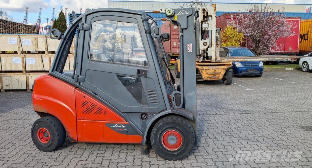 Linde H35D-02 EVO Diesel Stapler