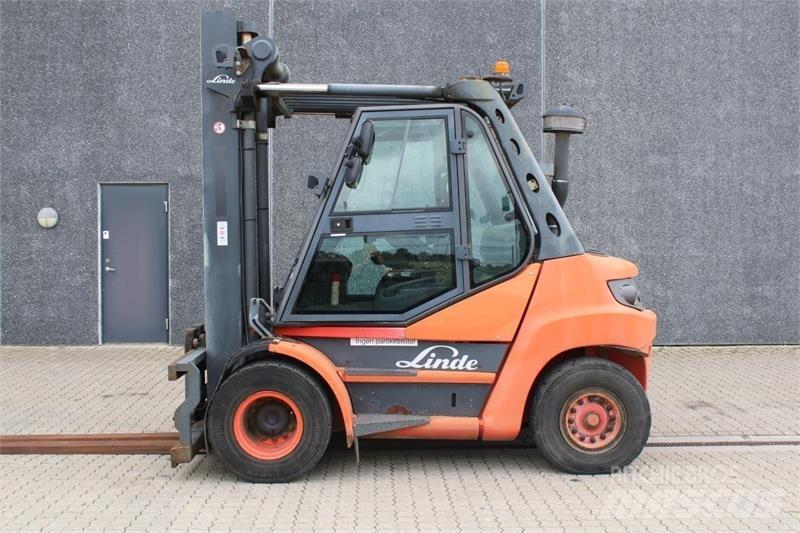 Linde H80 Diesel Stapler