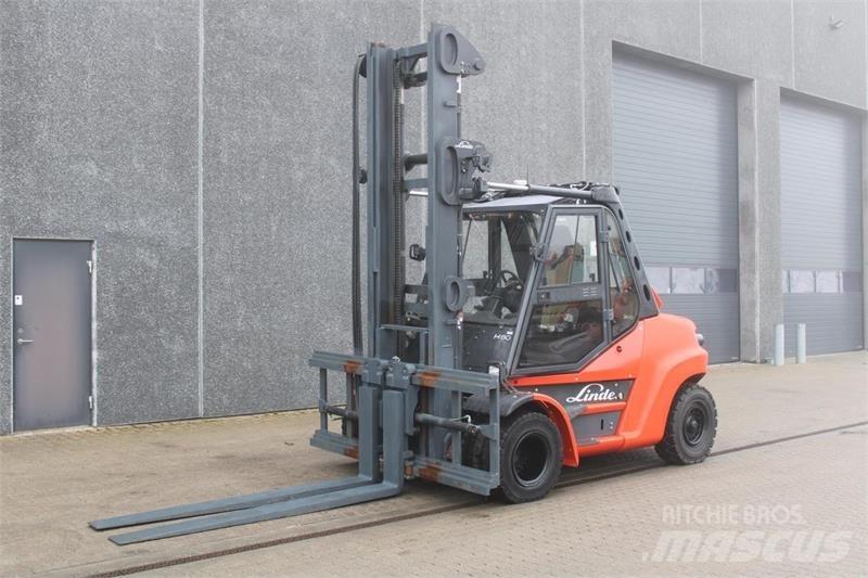 Linde H80 Diesel Stapler