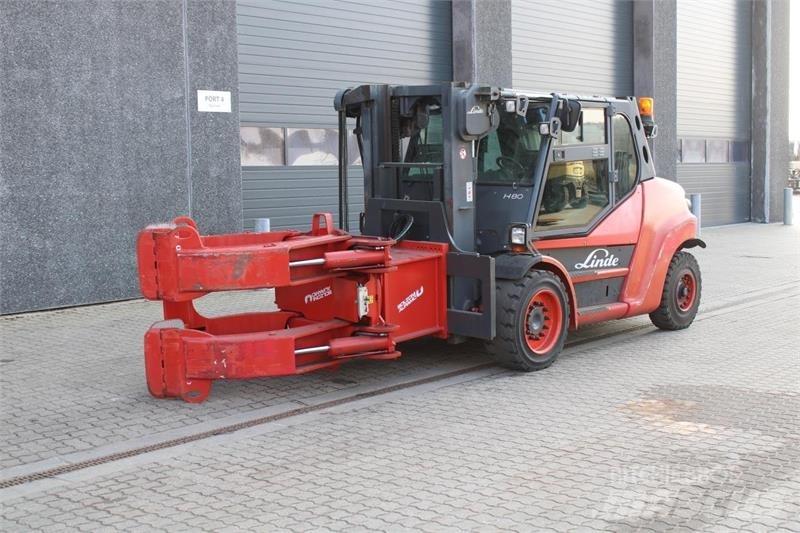 Linde H80 Diesel Stapler