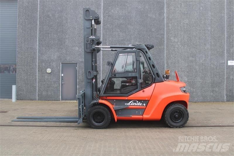 Linde H80 Diesel Stapler