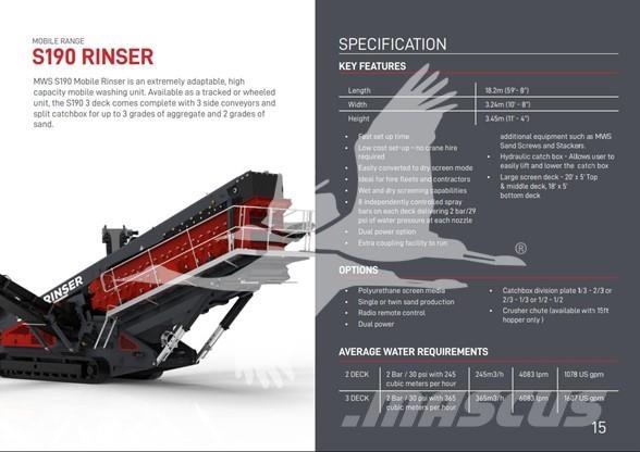 MWS S190 Sonstige Baumaschinen