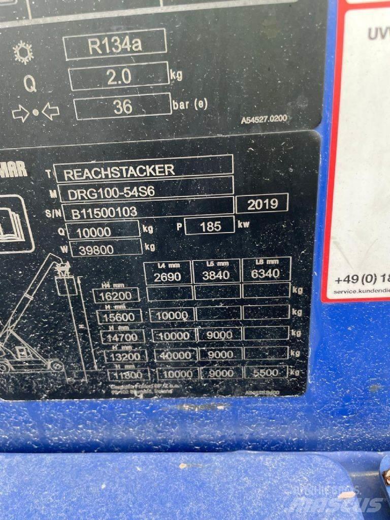 Kalmar DRG100-54S6 Reach-Stacker