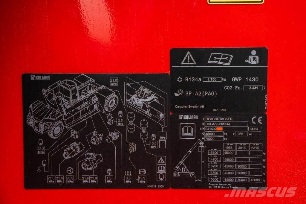 Kalmar DRG450-60S5M Reach-Stacker