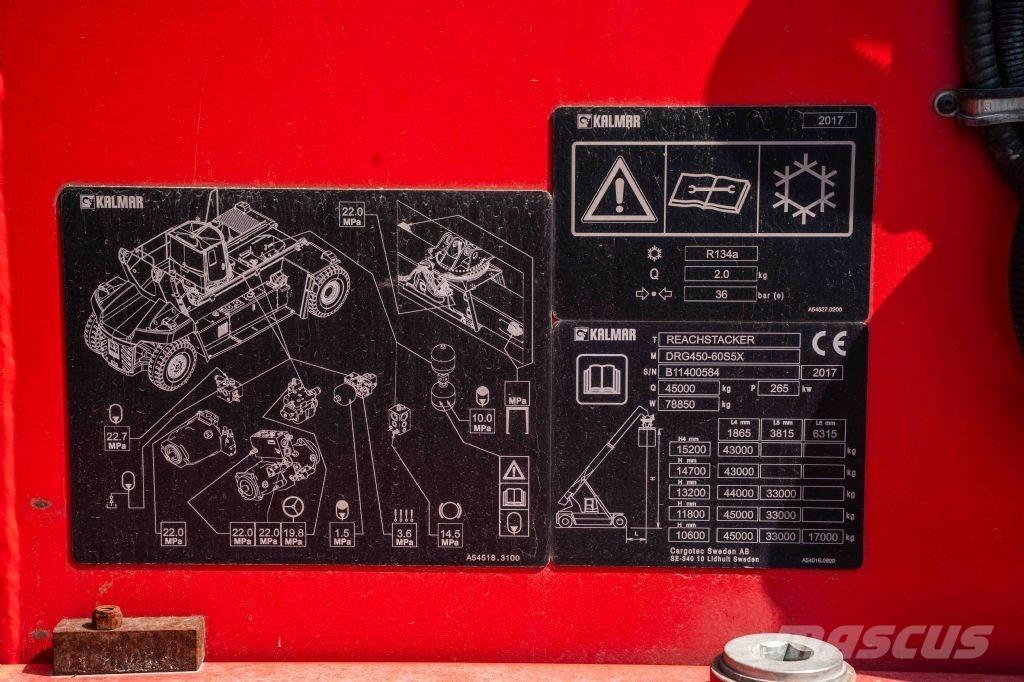 Kalmar DRG450-60S5X Reach-Stacker