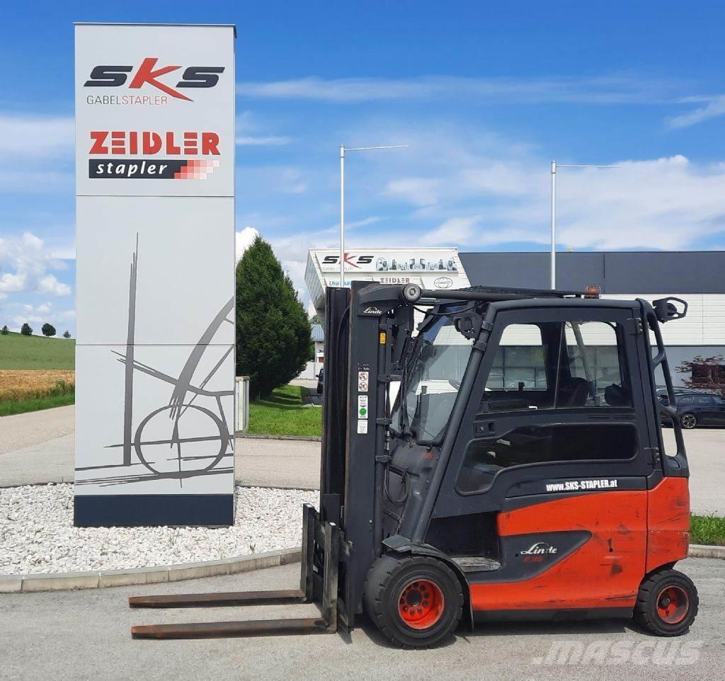 Linde E35HL-01 Elektro Stapler
