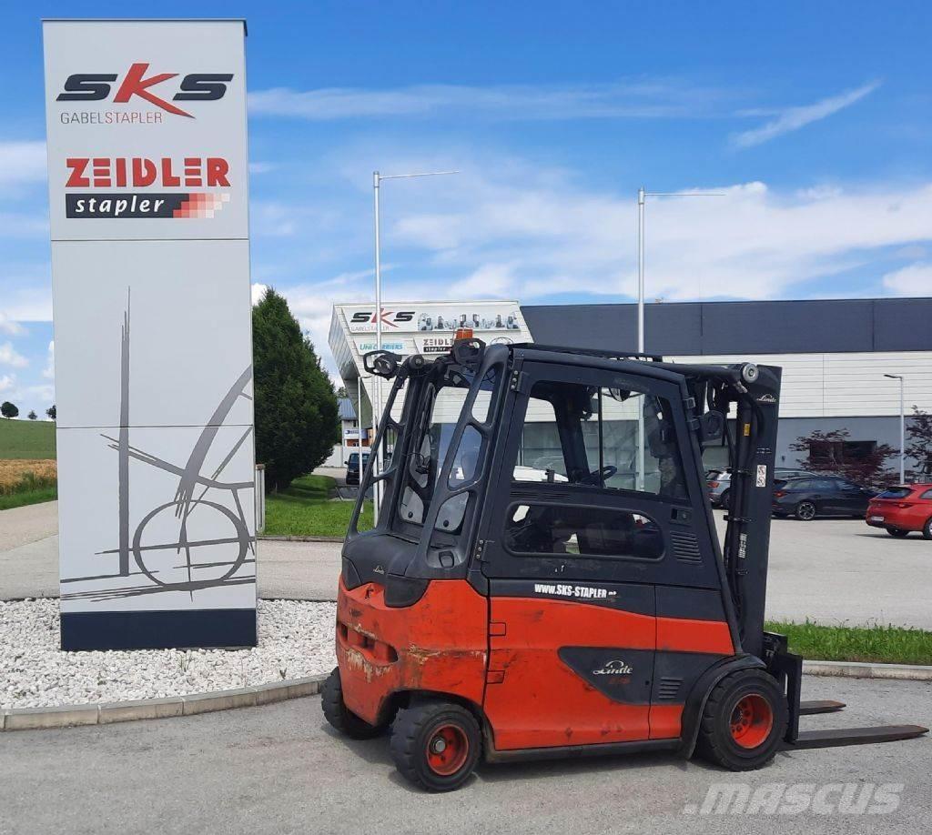 Linde E35HL-01 Elektro Stapler