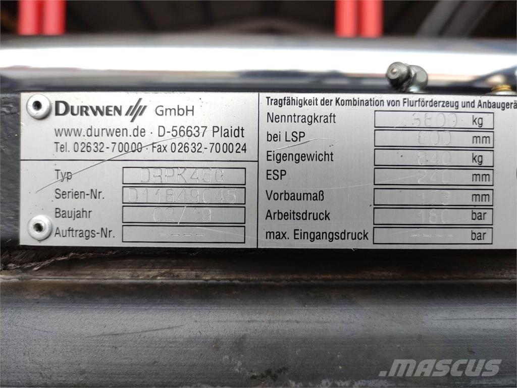 Durwen DRPK45C Ballenklammer