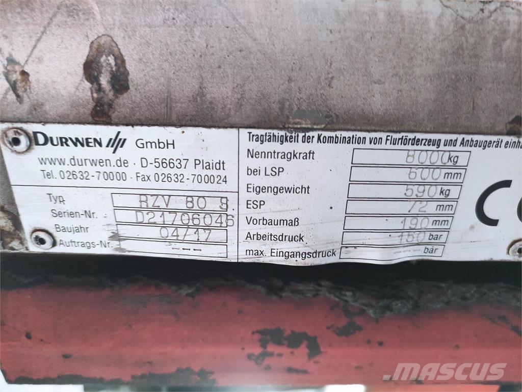 Durwen RZV 80S Sonstige Flurförderzeuge