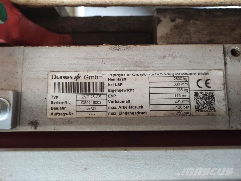 Durwen ZVP25-AS Ballenklammer