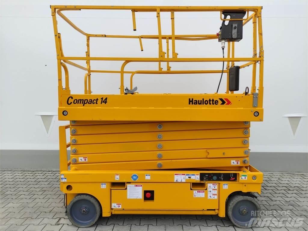 Haulotte Compact14 Scheren-Arbeitsbühnen