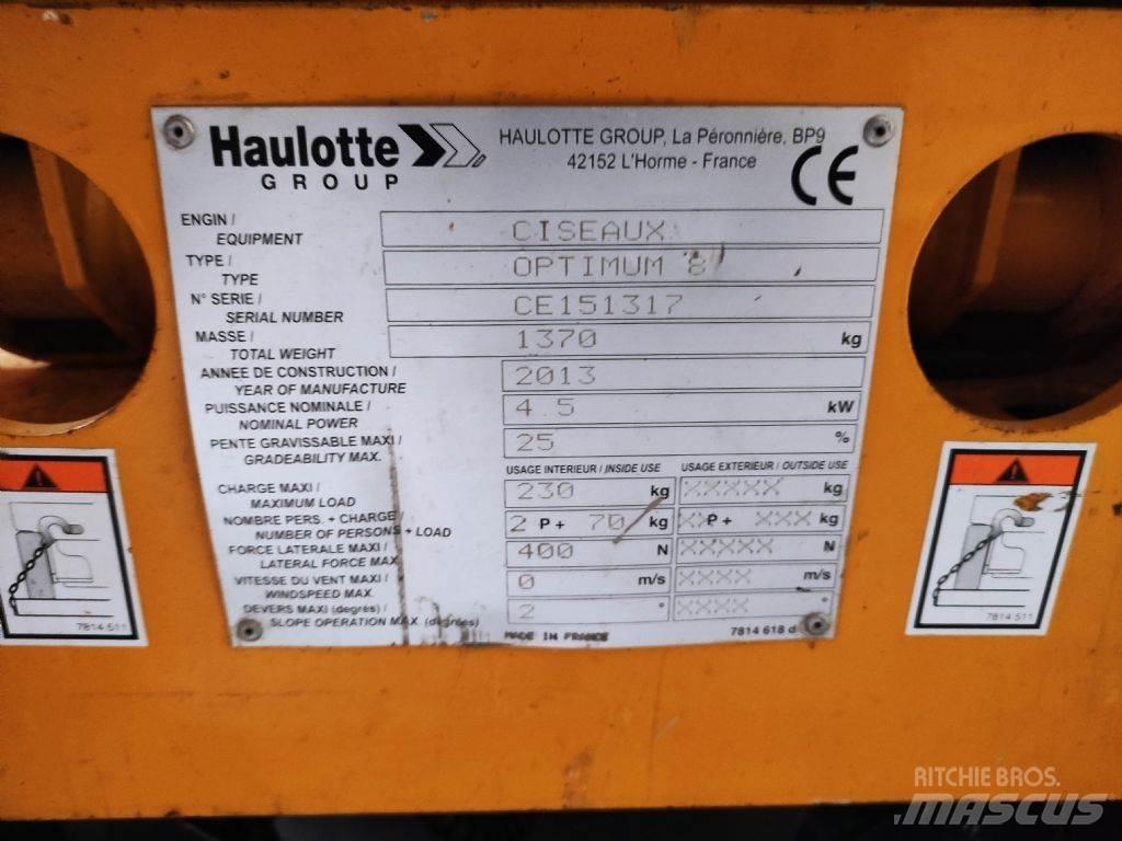 Haulotte OPTIMMM8 Scheren-Arbeitsbühnen