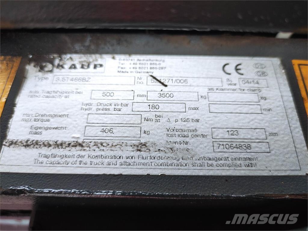 Kaup 3.5T 466B Z Sonstige Flurförderzeuge