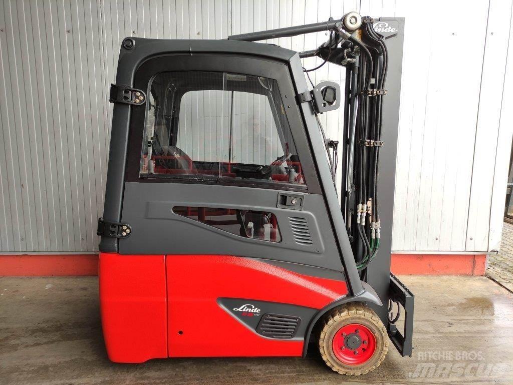 Linde E16-02-386 Elektro Stapler