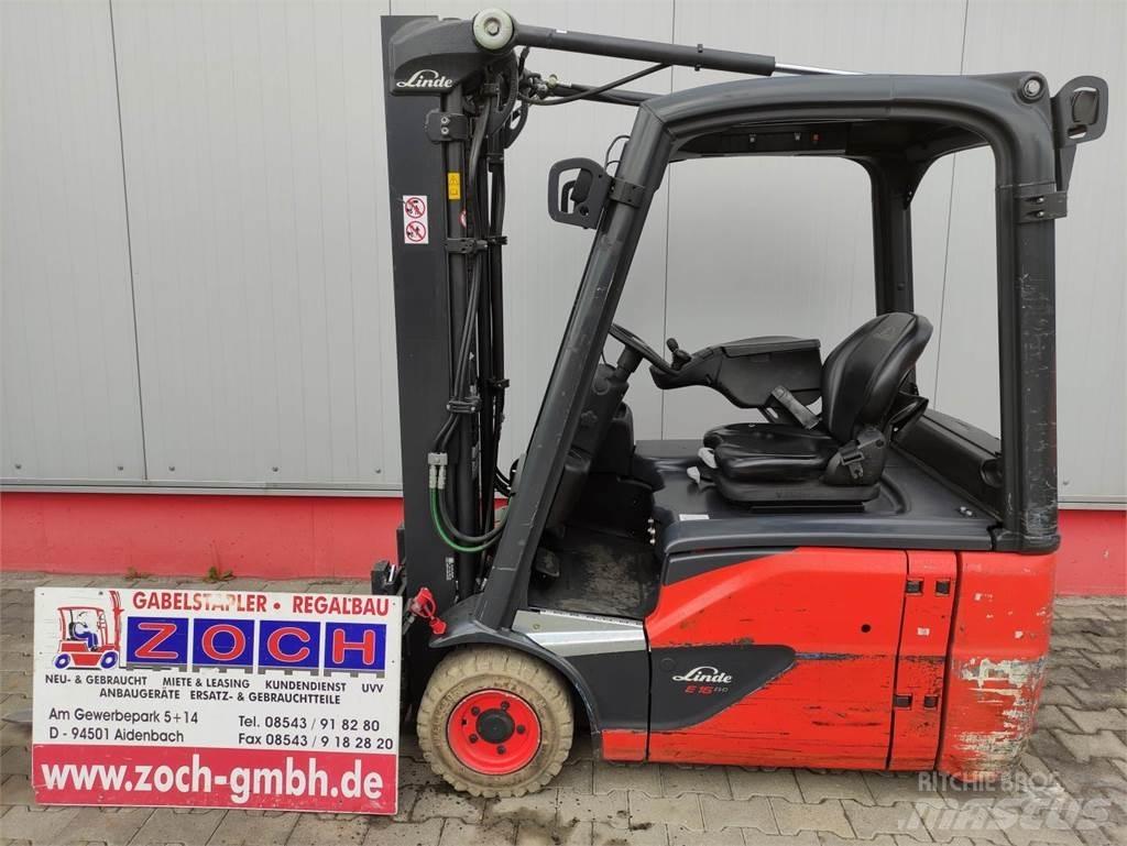 Linde E16-02-386-EVO Elektro Stapler