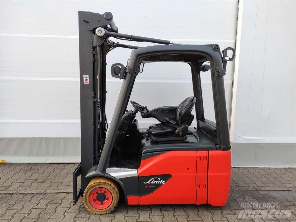 Linde E16-02-386-EVO Elektro Stapler