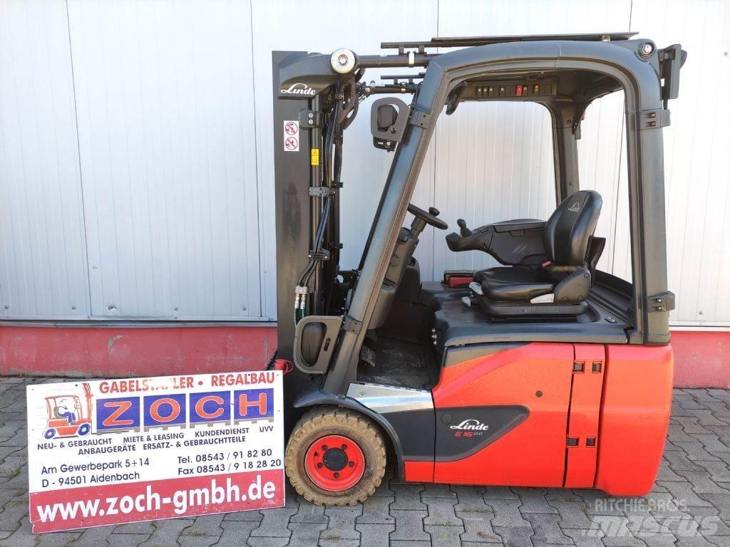 Linde E16C-02-386 EVO Elektro Stapler