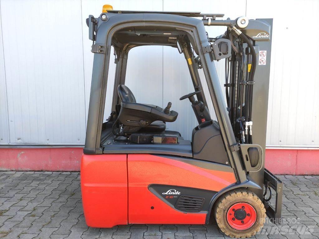 Linde E16C-02-386 EVO Elektro Stapler