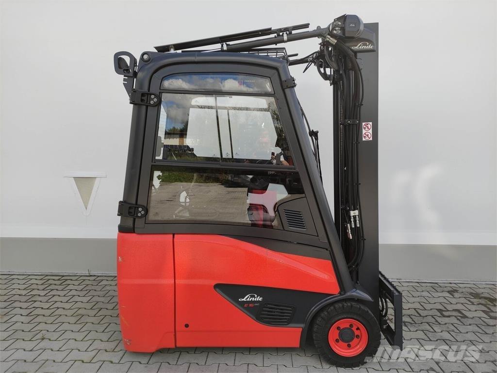 Linde E16H-02-386-EVO Elektro Stapler