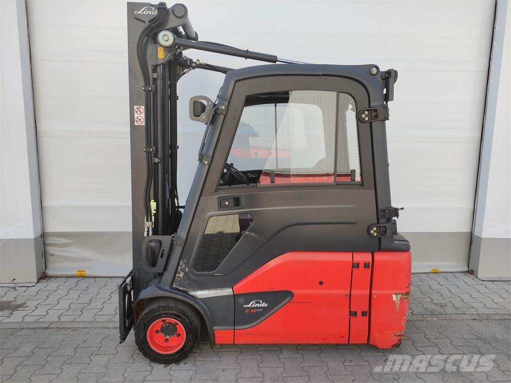 Linde E18L-02-386 Elektro Stapler