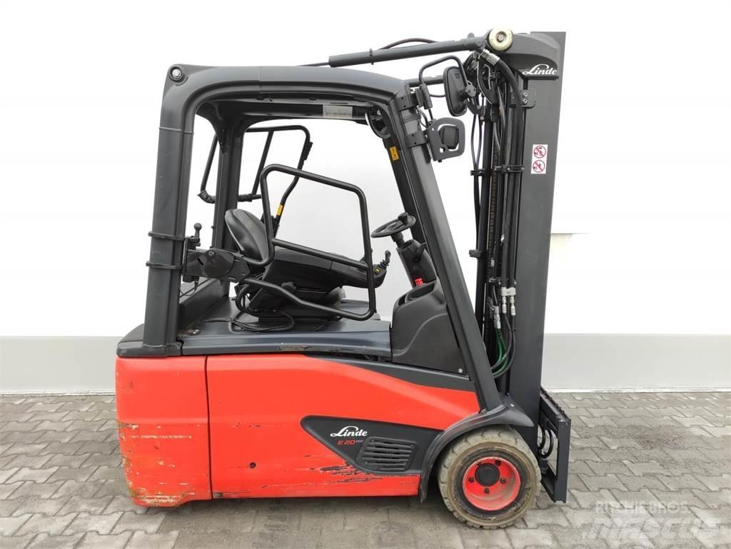 Linde E20L-02-386-EVO Elektro Stapler