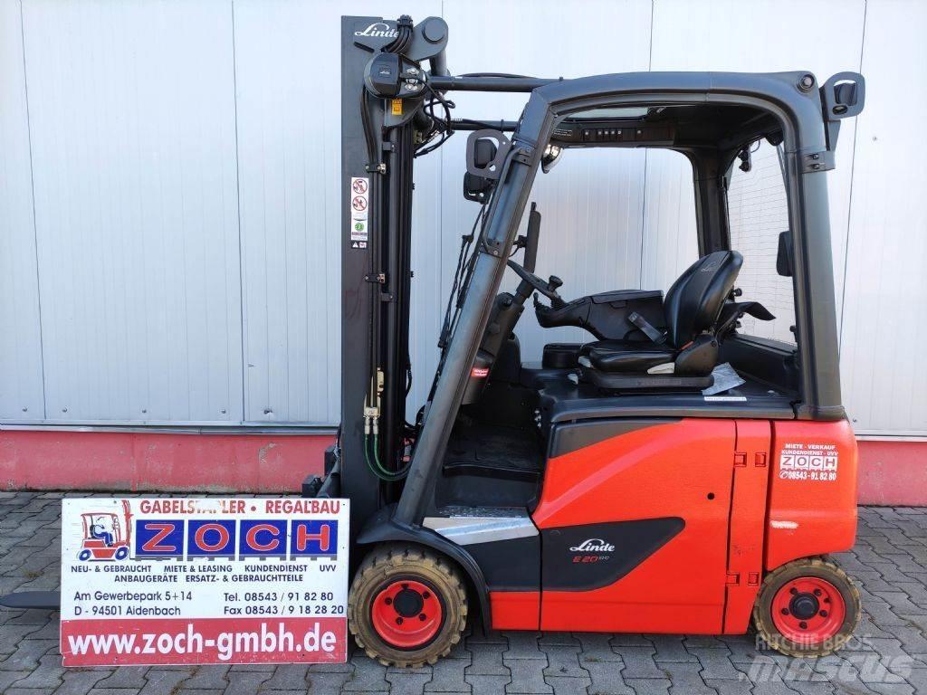 Linde E20P-02-386 EVO Elektro Stapler