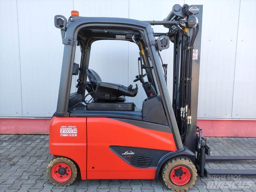 Linde E20P-02-386 EVO Elektro Stapler