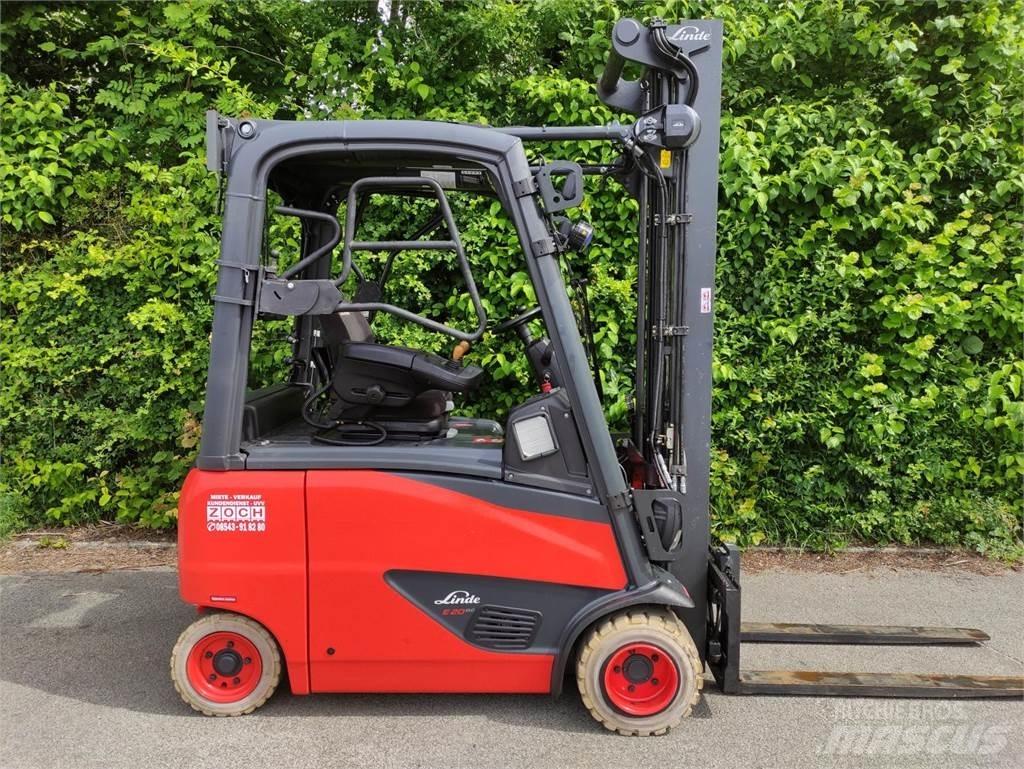 Linde E20PH-02-386-EVO Elektro Stapler