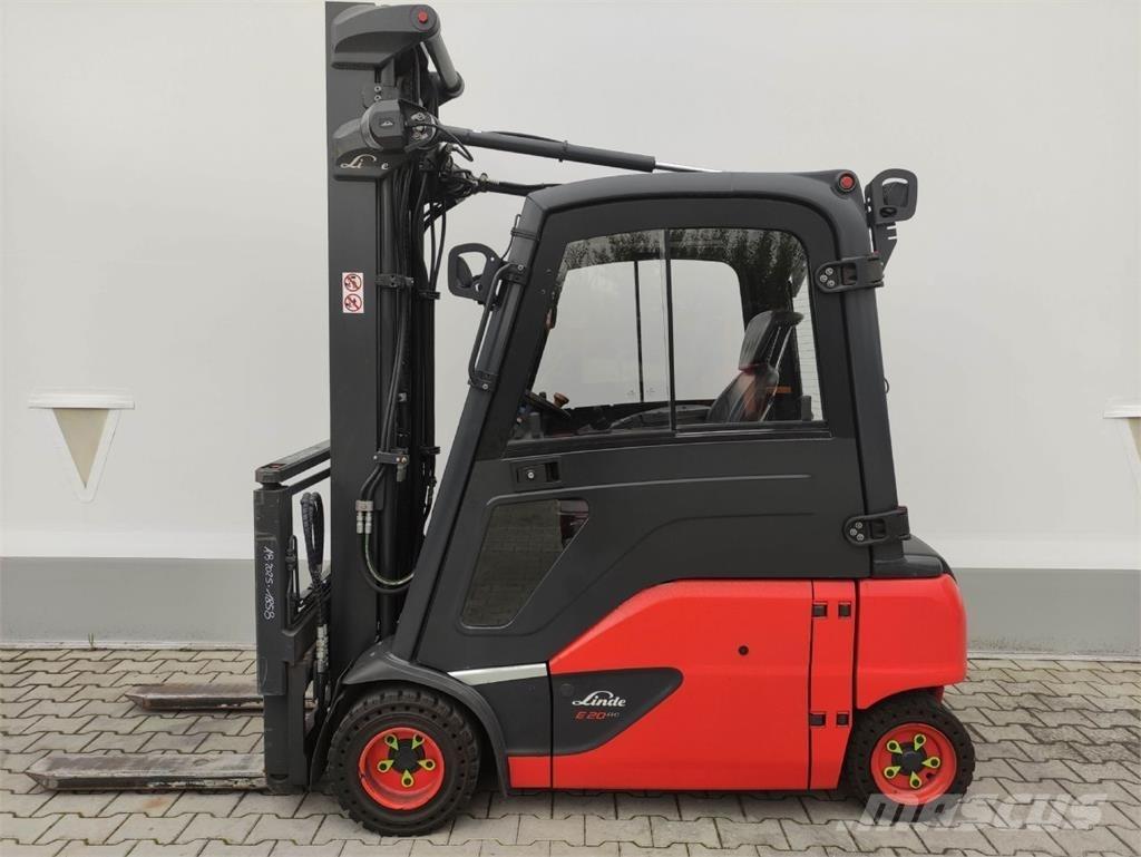 Linde E20PL-02-386 Elektro Stapler