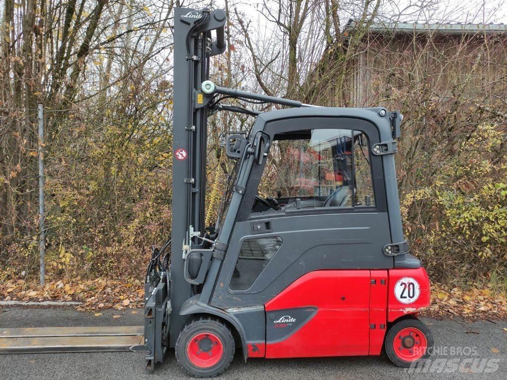 Linde E20PL-02-386 EVO Elektro Stapler