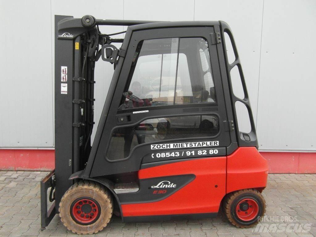 Linde E30-01-387 Elektro Stapler